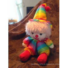 Personalizado stuffed clown brinquedo pelúcia grande pelúcia